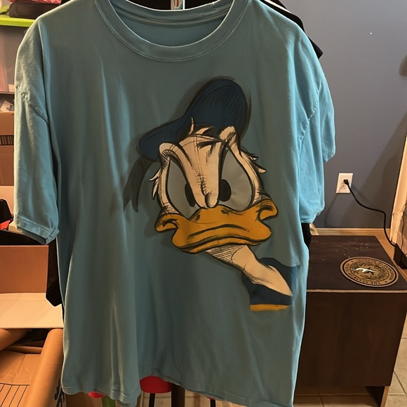 Disney Angry Donald Duck Head 2XL Shirt - Picture 3 of 5